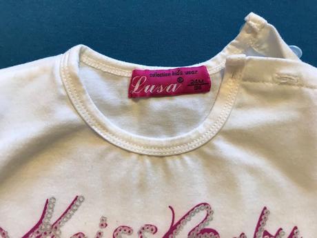 Tričko zn. lusa - vel. 86, lusa,86