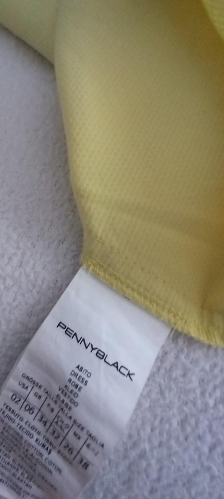 Elegantné žlté šaty pennyblack, marks & spencer,s