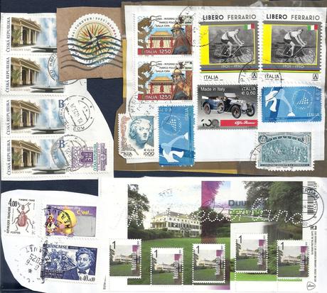 Známky, zbierka, rôzne štáty,