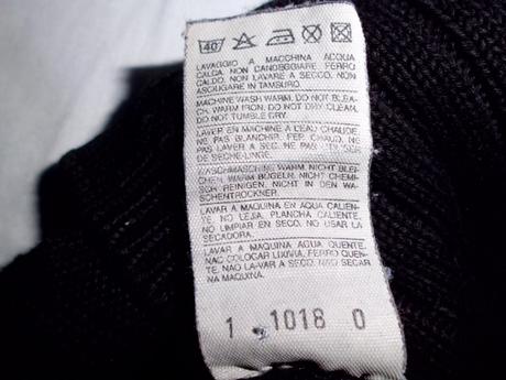 Čierny svetrík m-l, sisley,m