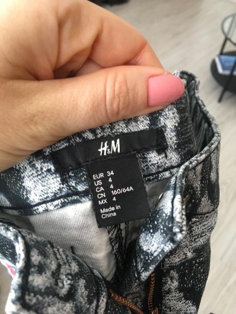 Šortky, h&m,34