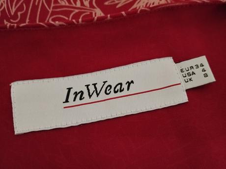 Inwear - vínovočervené šaty s paisley vzorom, 34