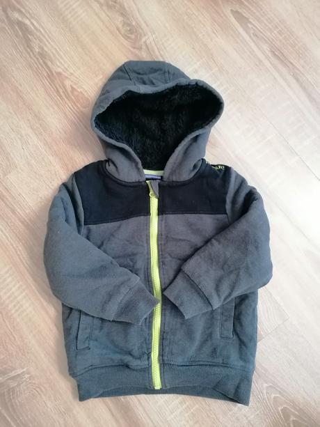 Zateplena mikina, lupilu,98