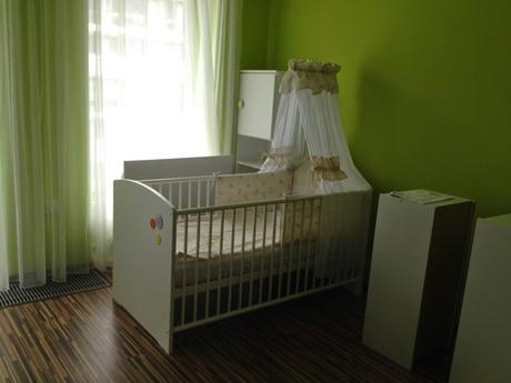 Detská postieľka s príslušenstvom, šírka (cm): 135,dĺžka (cm): 70