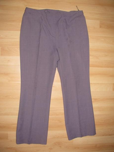 Fialové nohavice v. 46/48, debenhams,46