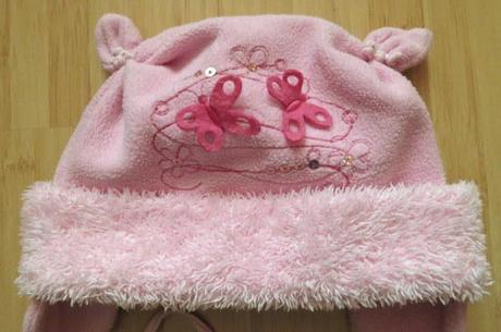 Čiapka  zimná obvod 44-46cm, radetex,98