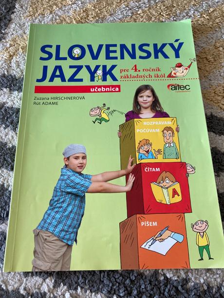Slovenský jazyk pre 4. ročník učebnica (2013),