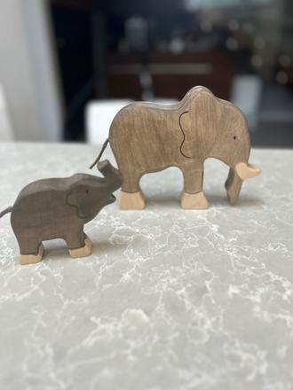 Slon -drevene zvieratka holztiger,