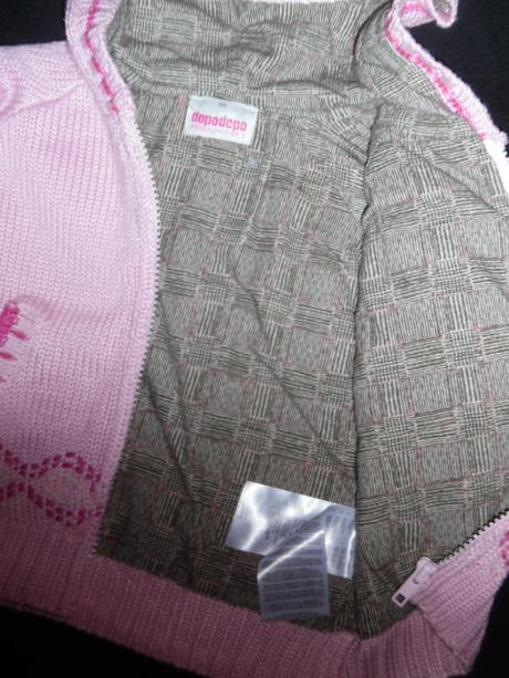 Zateplený svetrík, dopodopo,80