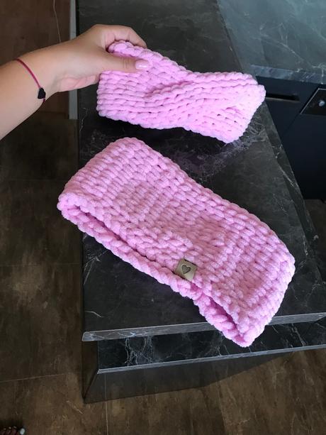 Set čelenka a šál, 