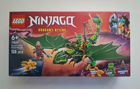 Lego ninjago "lloydov zelený lesný drak",