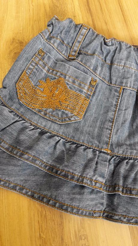 Vydarená riflová suknička 92/98, elle,92