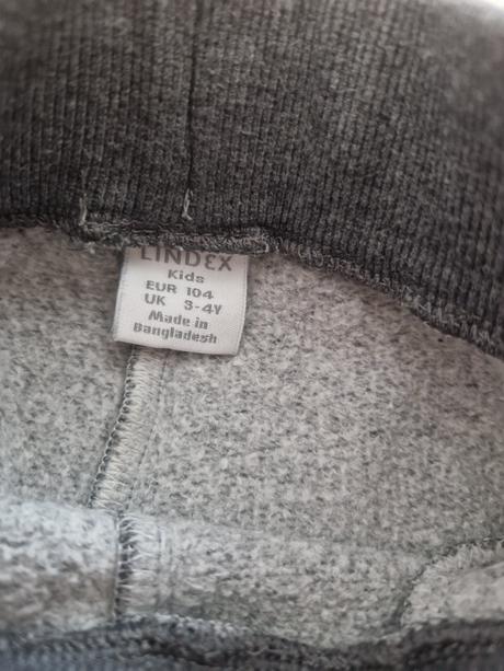 Tepláky lindex, lindex,104