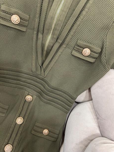 Šaty bandazove balmain, s