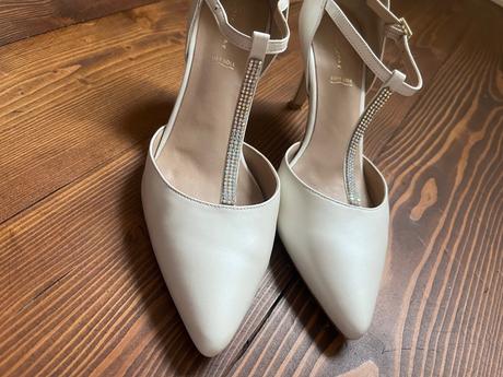 Svadobné sandálky v. 38,5, 38