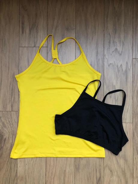 Sportove tielko s podprsenkou, s