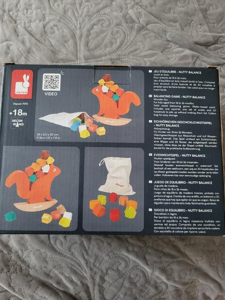 Janod detska drevena hra na rovnovahu, 