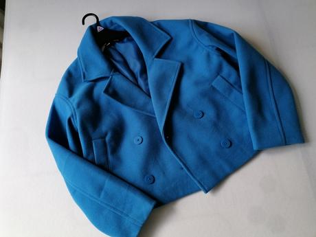 Kralovska modra kabatik, sinsay,xs