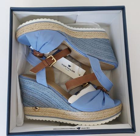 Sandále na platforme, tom tailor,40