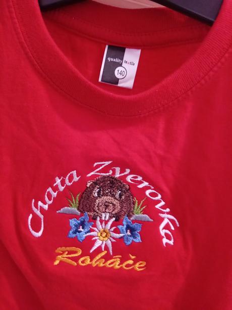 Tričko roháče chata zverovka, 140