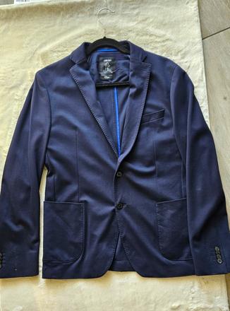 Pohodlné pánske sako jogg suit, s.oliver, veľ. m, s.oliver,m