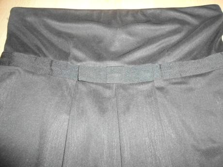 Čierne letne tricko bez ramienok s maslickou, h&m,38