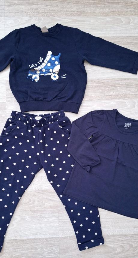 Komplet, súprava oblečenia jeseň/zima velkosť 110, f&f,110