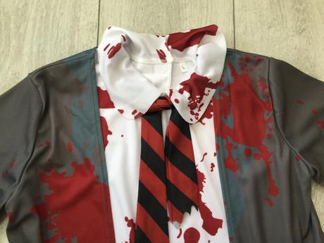 Dievčensky kostym zombie 10-12 rokov,