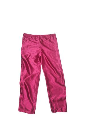 Dievčenské saténové pyžamové nohavice, 152