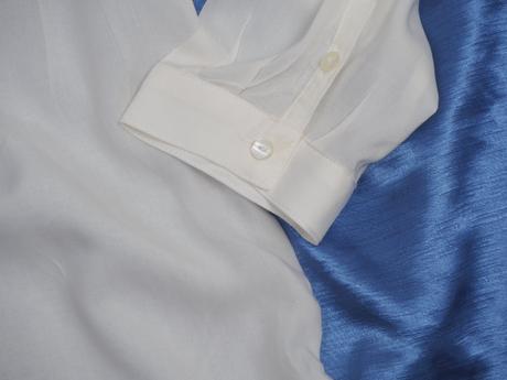 Kvalitná biela blúzka zero, 38