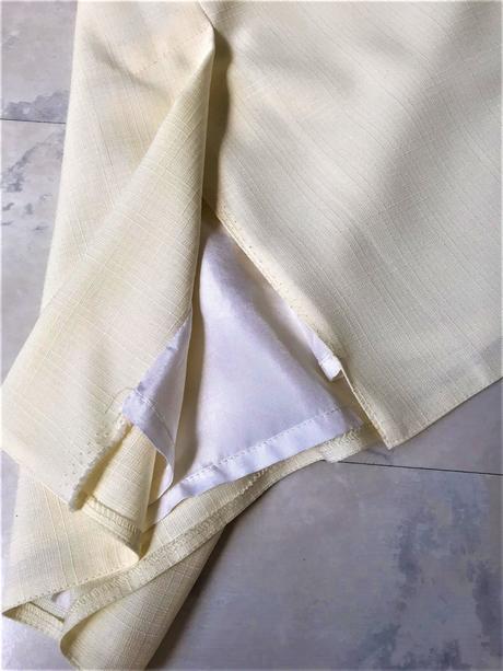 Kvalitná maslová sukňa, xxl