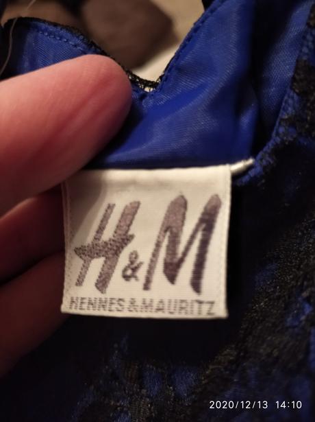 Spoločenské saty s cipkou, h&m,xs