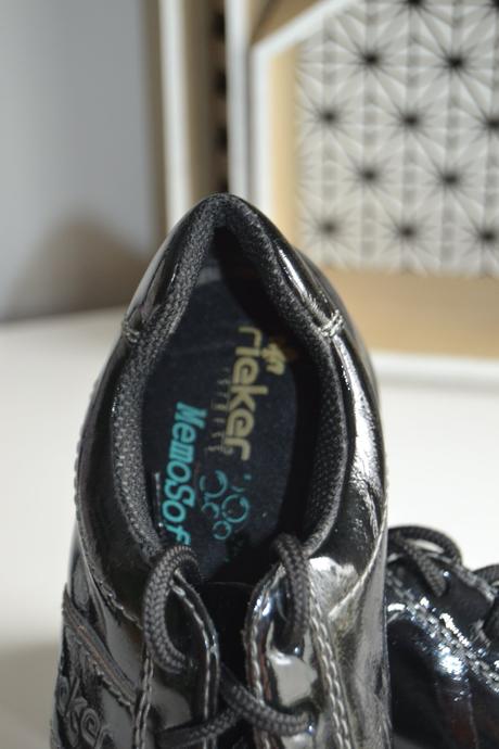 Dámske čierne tenisky zn. rieker, veľkosť 38, rieker,38