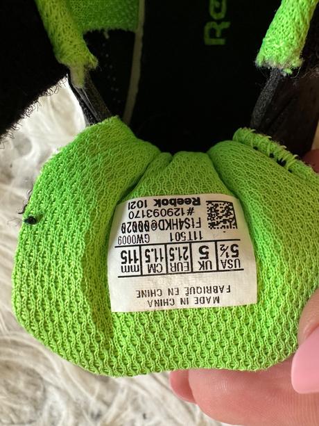 Detské botasky, reebok,22