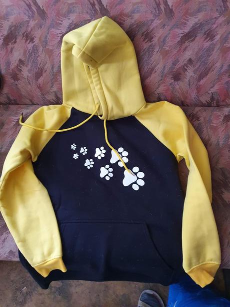 Teplá hrubá mikina, m