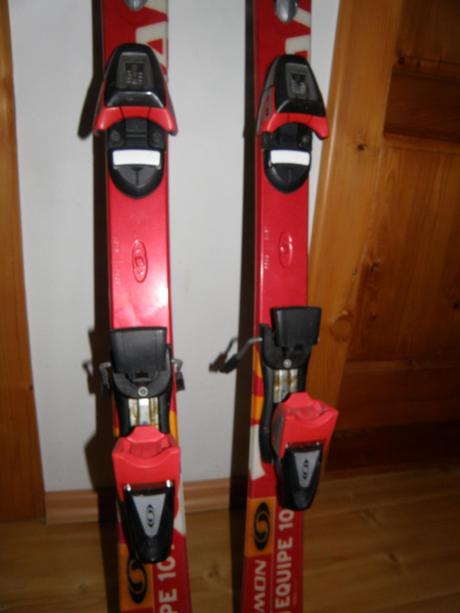 Detské lyže, salomon,130-139 cm