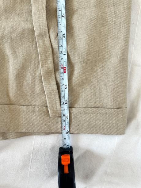 Béžové ľanové šortky, lindex,m