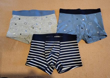 Boxerky h&m velk. 122/128, h&m,122