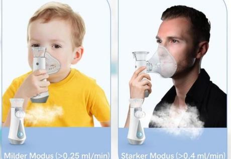 Prenosný ultrazvukový inhalator nový, 