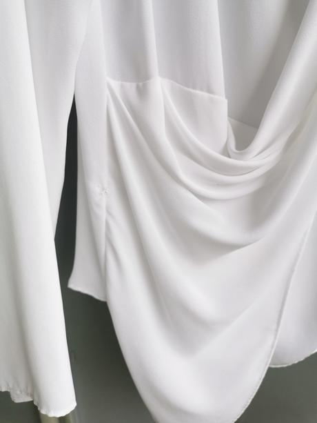 Asymetricka bluzka zara, zara,m