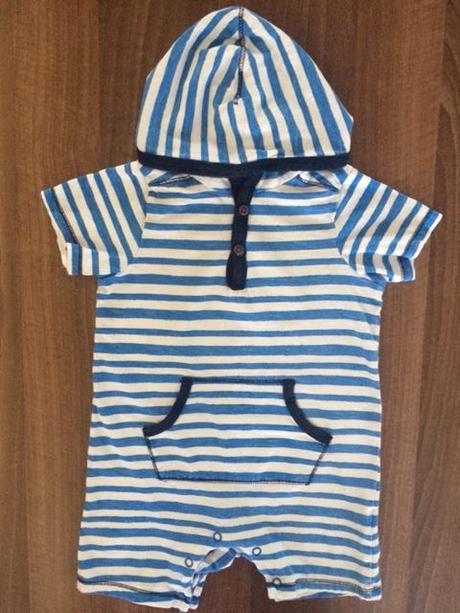 Letný overal s kapucňou, h&m,74