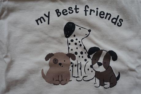 Pyžamo so psíkami, h&m,98