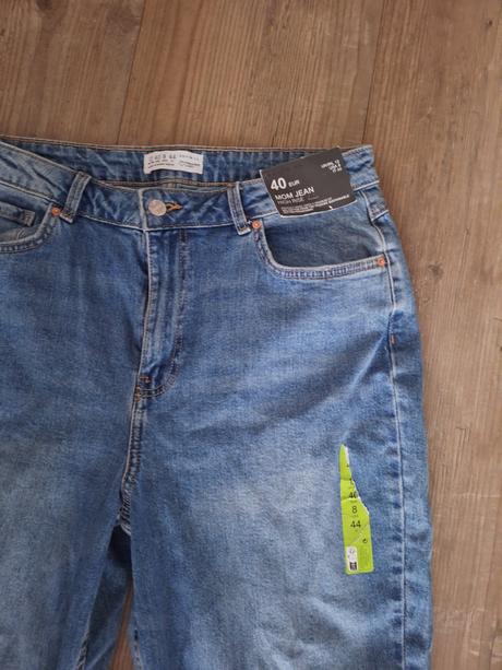 Dámske rifle mom fit, primark,40
