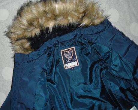 Zimná bunda/kabát na 2 až 3 roky, c&a,98