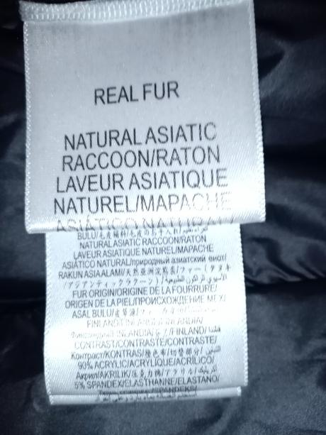 Bcbgmaxazria páperová bunda s pravou kožušinou, m