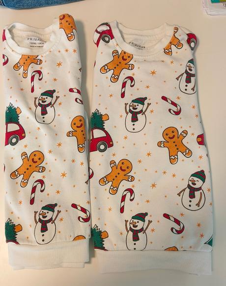 Vianočné mikiny, primark,128