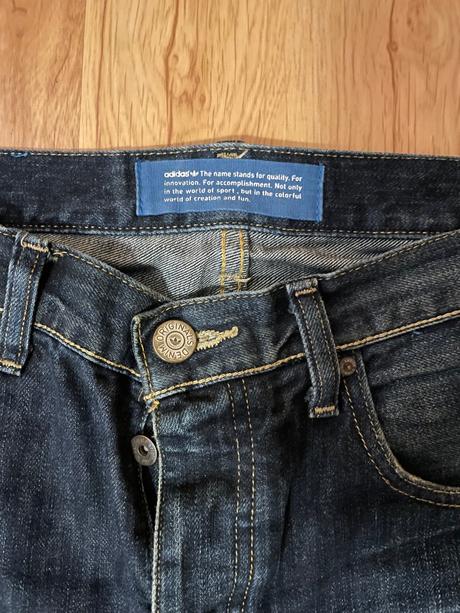 Adidas pánske rifle 34/32 l, adidas,l