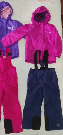 Lyžiarska bunda a oteplovačky, crivit,98