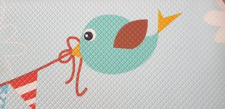 Podložka na hranie lalalu 140x140x1,2 cm,