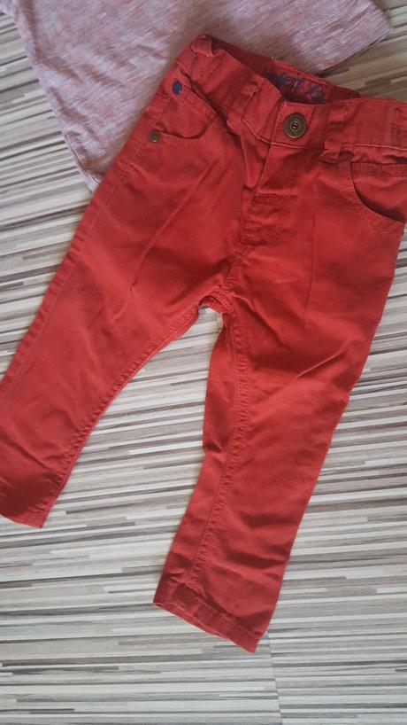 Next nohavice a tričko (9-12 mesiacov), next,80